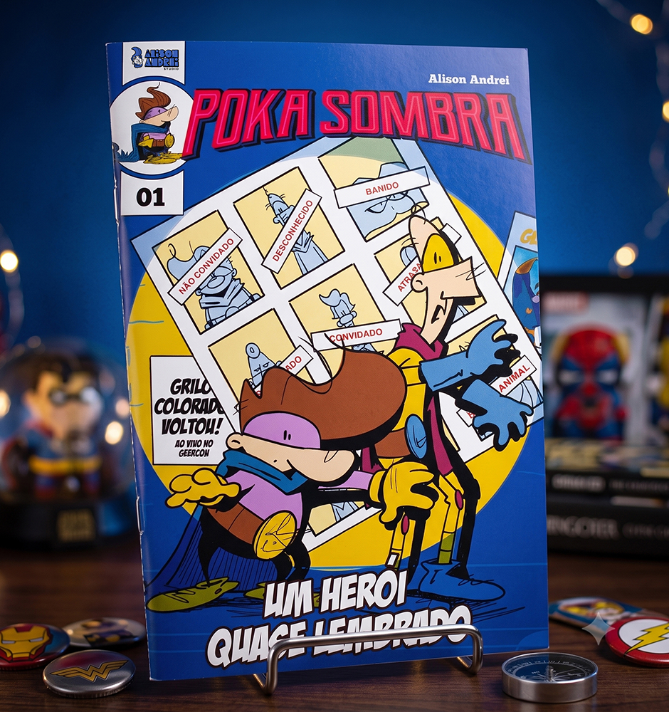 HQ Poka Sombra - Dias de um herói quase lembrado