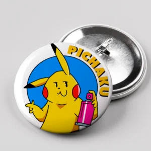 Botton Pichaku - Coleção PokeDesk da dislexia