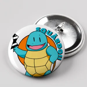 Botton Squãrdou - Coleção Pokedesk da dislexia
